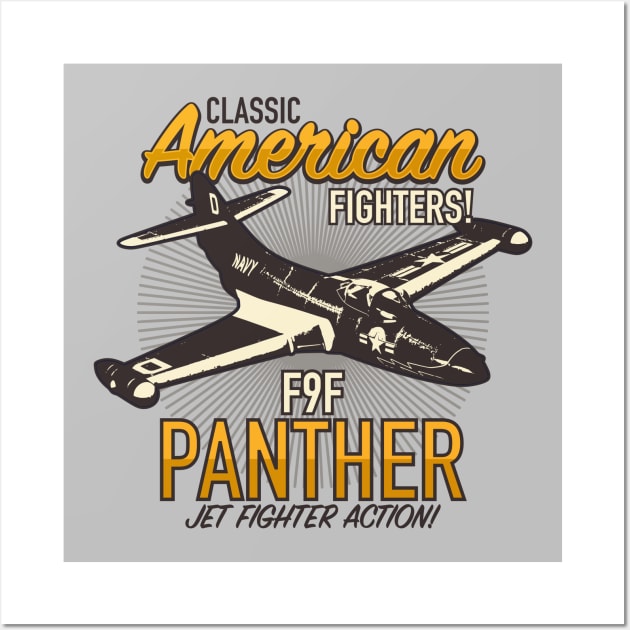 F9F Panther Wall Art by Billy Goat TP